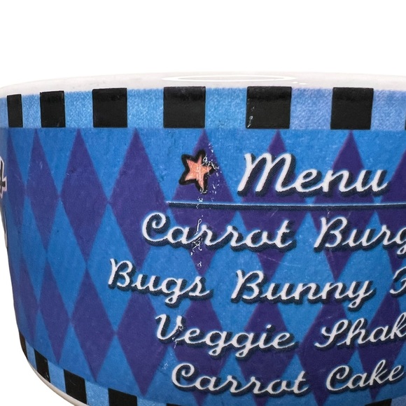 WARNER BROS Looney Tunes 1998 The Bugs Bunny and Daffy Diner Coffee/Soup Mug/Cup - Picture 12 of 12